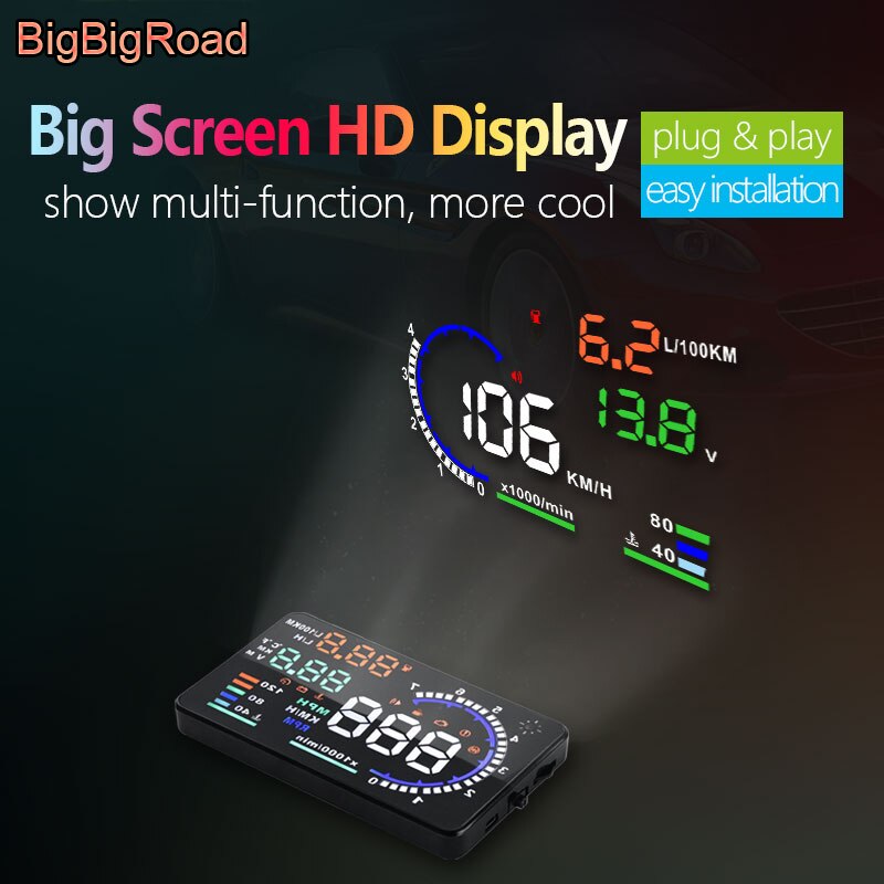 ڵ OBD2 ̽ HUD  ÷  , ֿ ڶ Ƽ ī̷  ε콺  Ƽ GPS